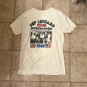 Def Leppard Pyromania Tour 1983 T-Shirt